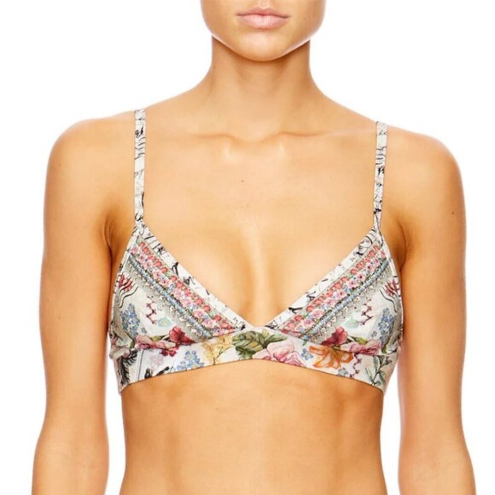 Camilla Memory Lane Soft Cup Bralette Bra Crop Top SCD